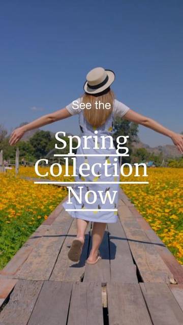 Spring Collection Video Template By Vimeo