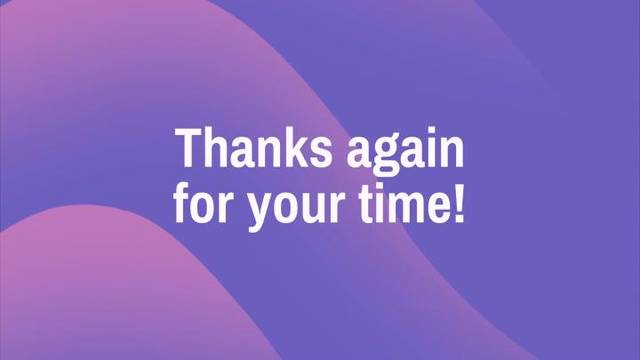 Outro Slide - Company Meeting II video template | by Vimeo